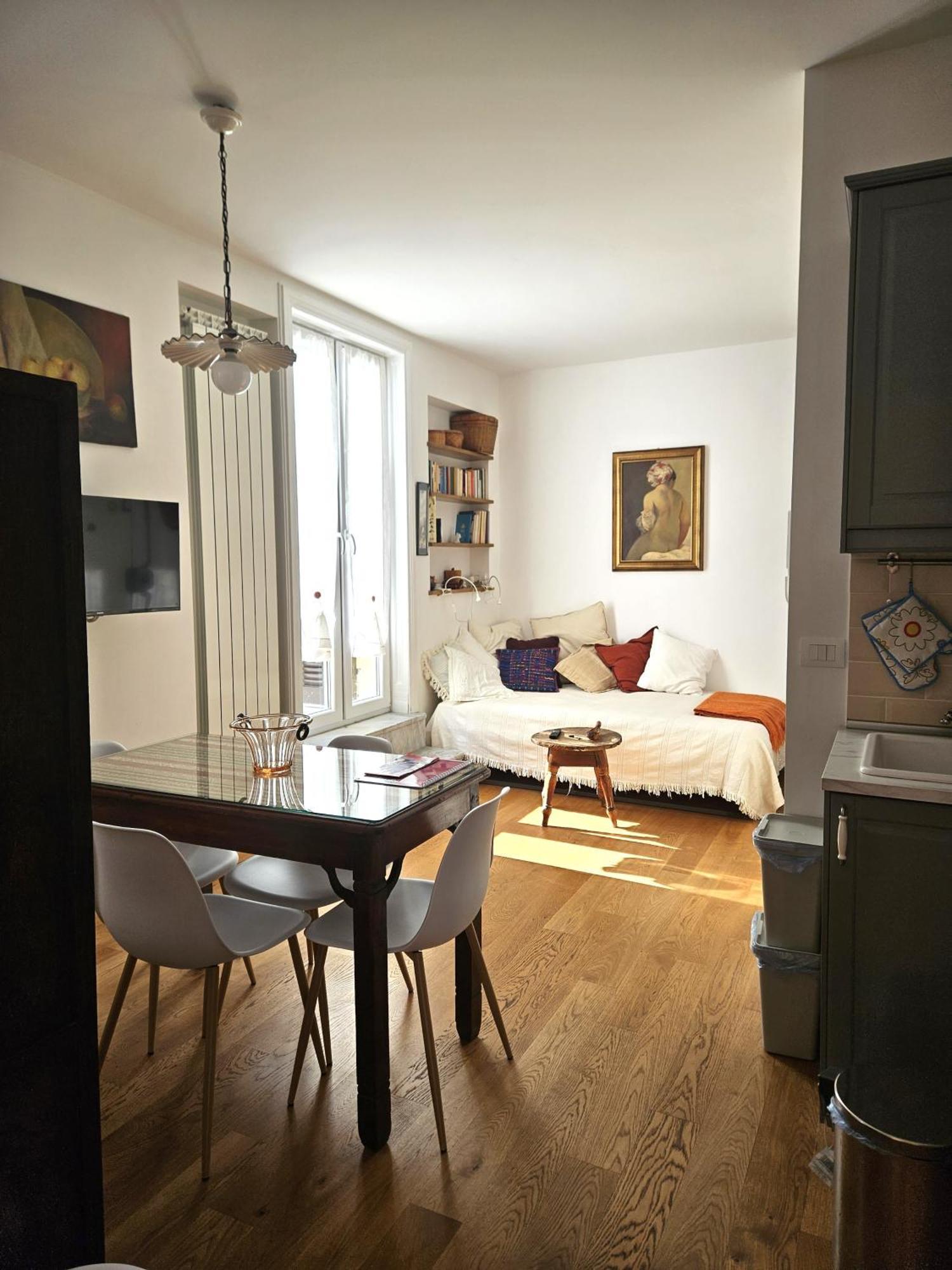 Rosy'S House Un Attico A Due Passi Dall'Acquario Parking Free Apartment เจนัว ภายนอก รูปภาพ